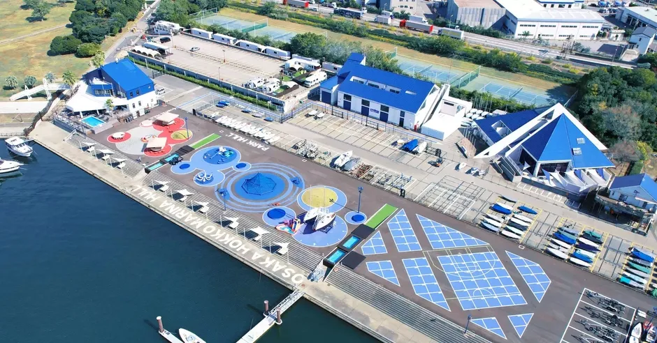 大阪北港マリーナ全景