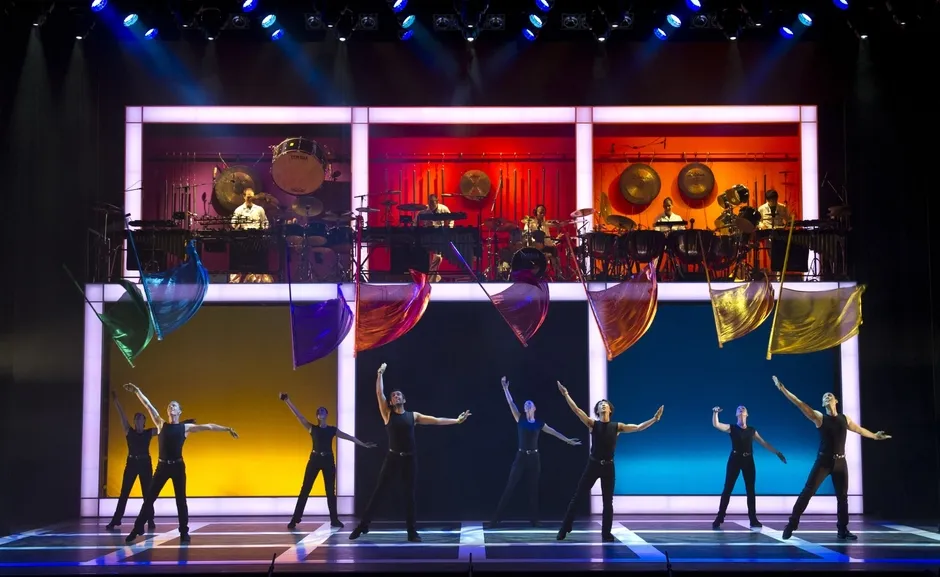 blast ブラスト！来日ツアーのステージ全景