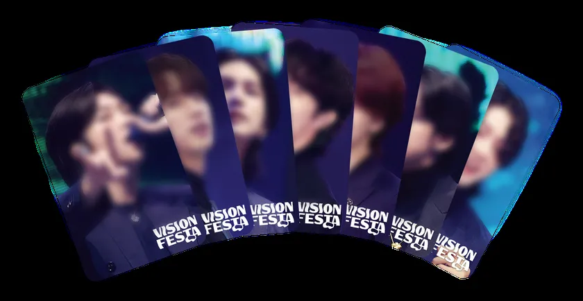 VISION FESTA当日特典イメージのフォトカード