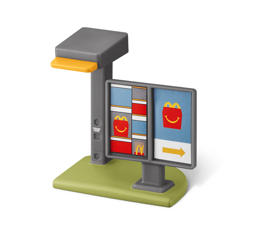 マクドナルド ドライブスルーメニューボード