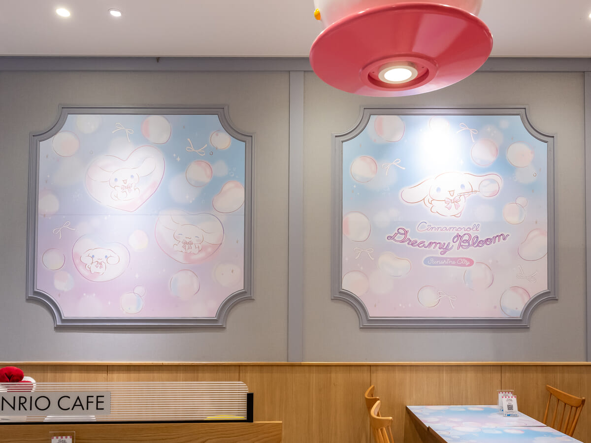 サンリオカフェ 壁②