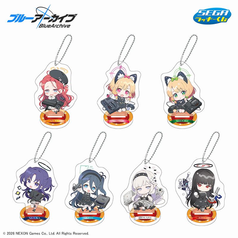 D賞　アクリルキーチェーンスタンド