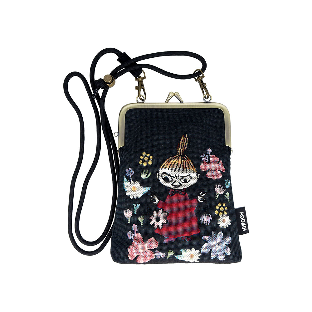 ゴブラン織　マルチショルダーポーチ　がま口　リトルミイ02