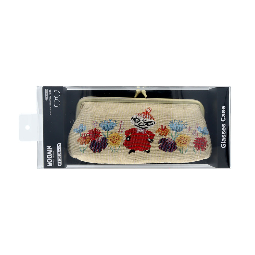 ゴブラン織　メガネケース　がま口　リトルミイ02