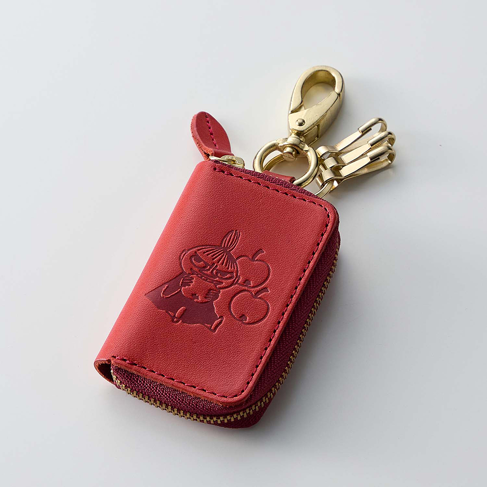 栃木レザー製本革スマートキーケース「ムーミン」