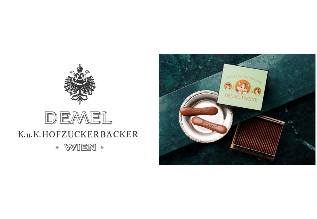 デメル ソリッドチョコ猫ラベル バレンタインオリジナル商品