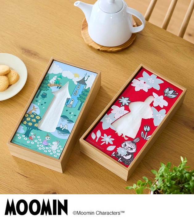 シルエット切り抜きティッシュケース「ムーミン」