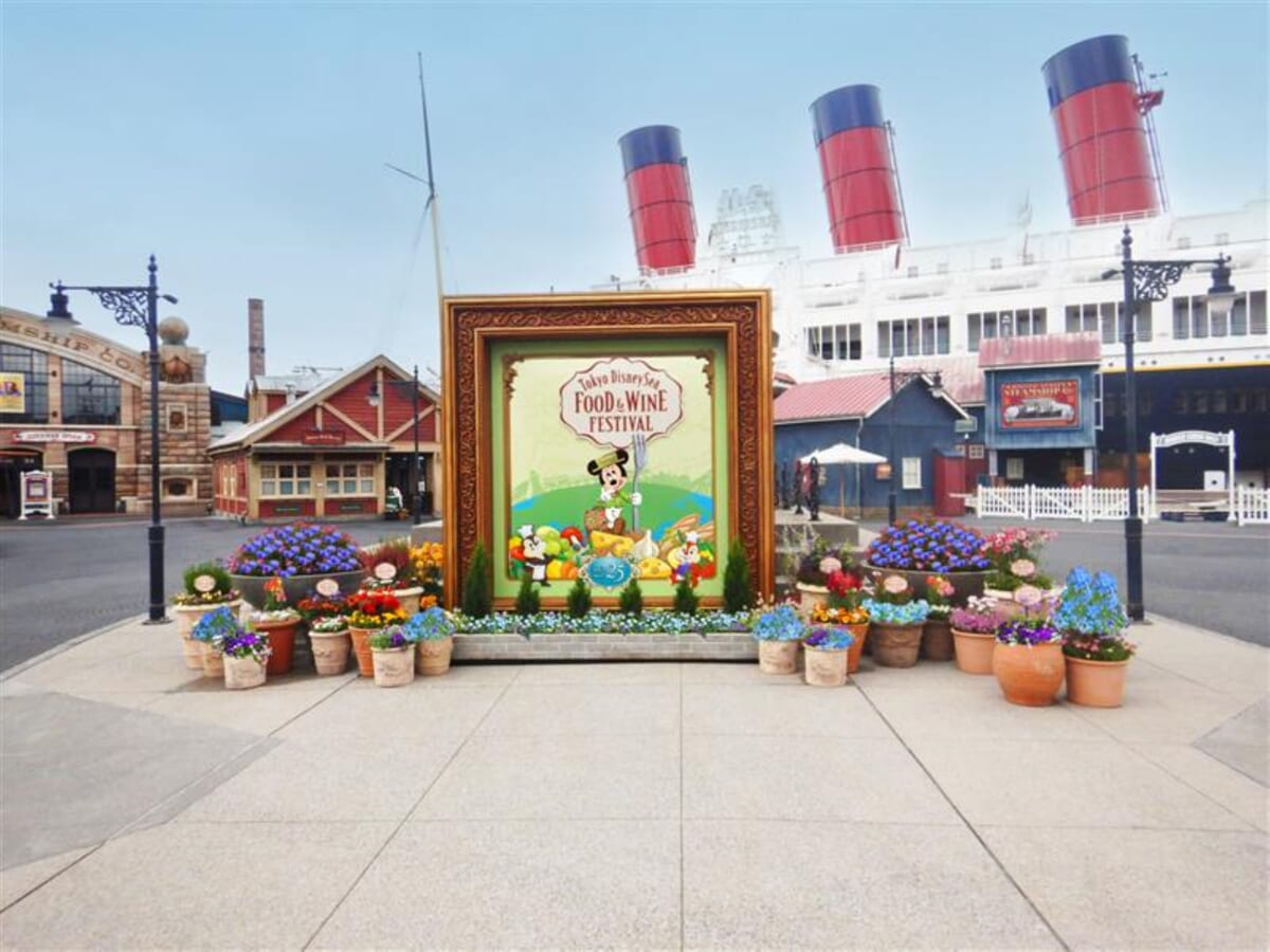 「東京ディズニーシー・フード＆ワイン・フェスティバル」デコレーション2
