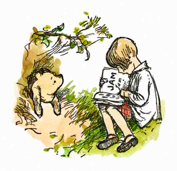 A.A.ミルン作・E.H.シェパード絵『クマのプーさん』より