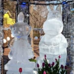 ムーミンバレーパーク「氷彫刻展示」8