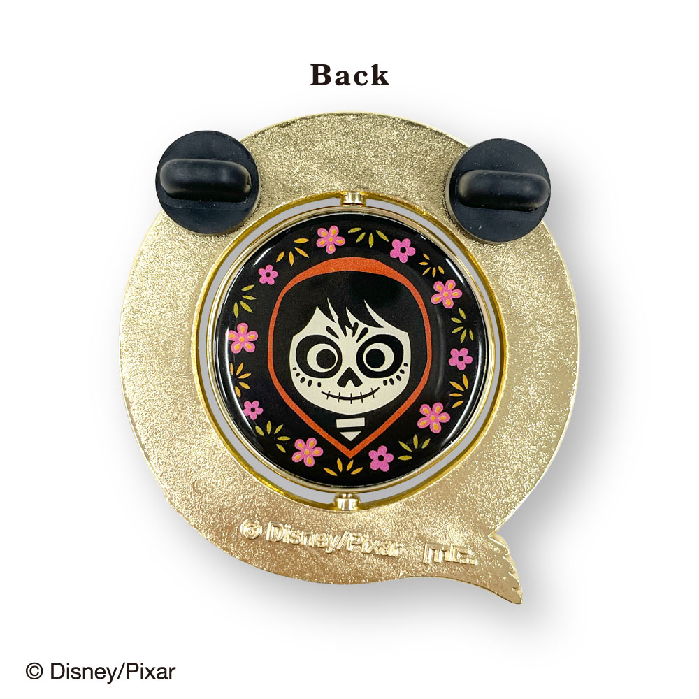 コレクションピンバッジ リメンバー・ミー(裏面)