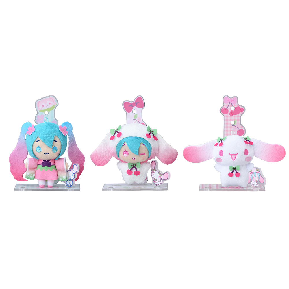初音ミク×シナモロール　アクぬい　For Amusement　桜Ver.