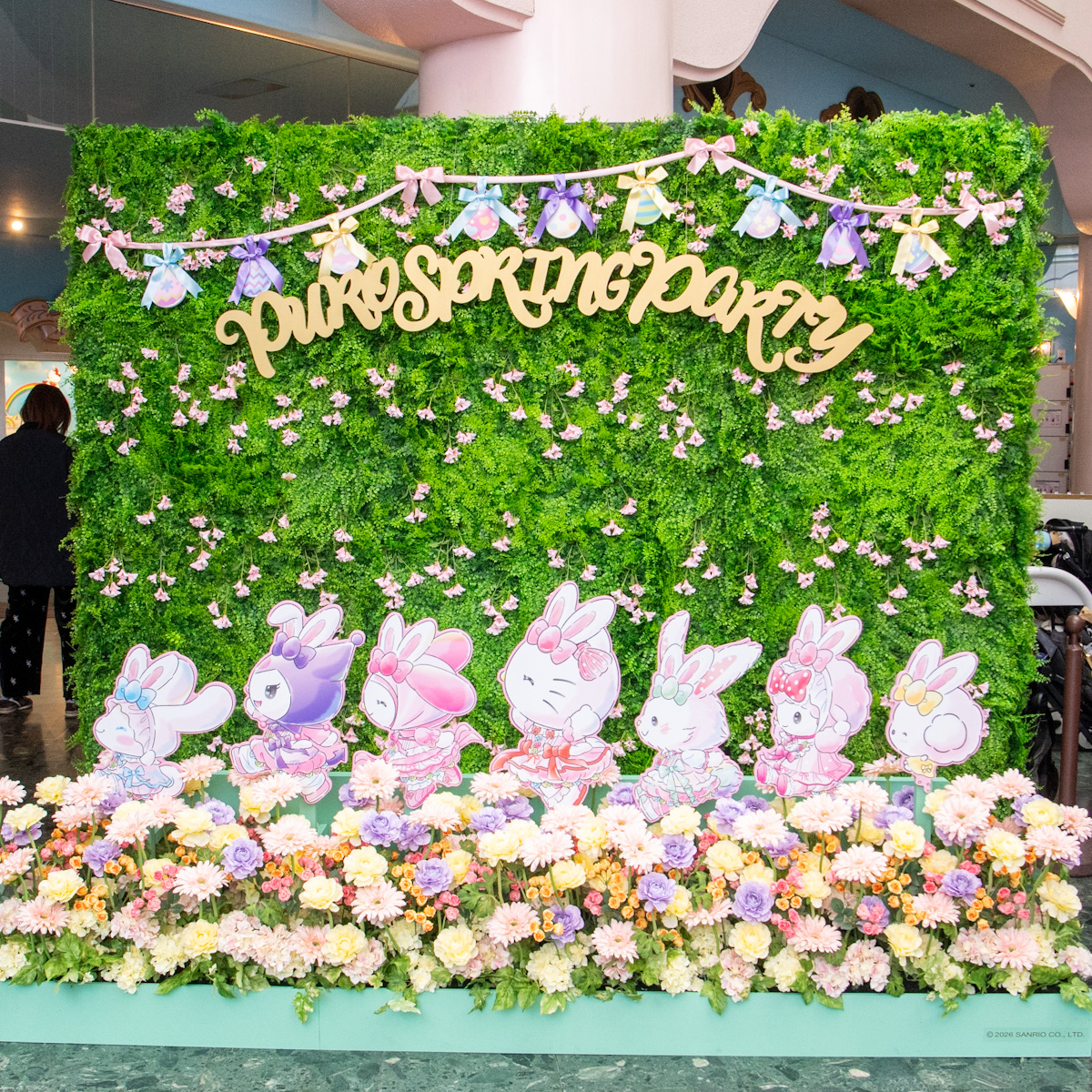 春らしいモチーフがあしらわれたフレンチガーリーなフォトスポットが登場3