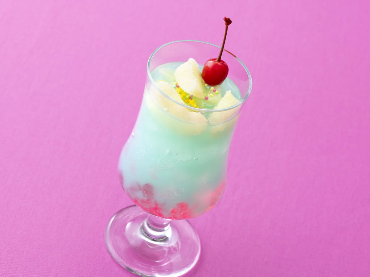 スペシャルドリンク(グレープフルーツ&ライチー、ピーチゼリー)