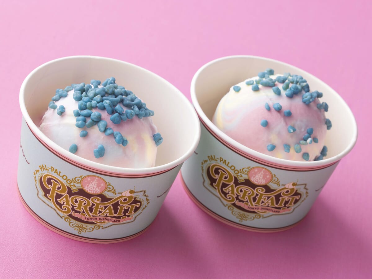 東京ディズニーランド「ディズニー・パルパルーザ“ヴァネロペのスウィーツ・ポップ・ワールド”」カラフルマーブルアイス2