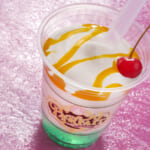 東京ディズニーランド「ディズニー・パルパルーザ“ヴァネロペのスウィーツ・ポップ・ワールド”」ピーチスムージー＆ライムゼリー