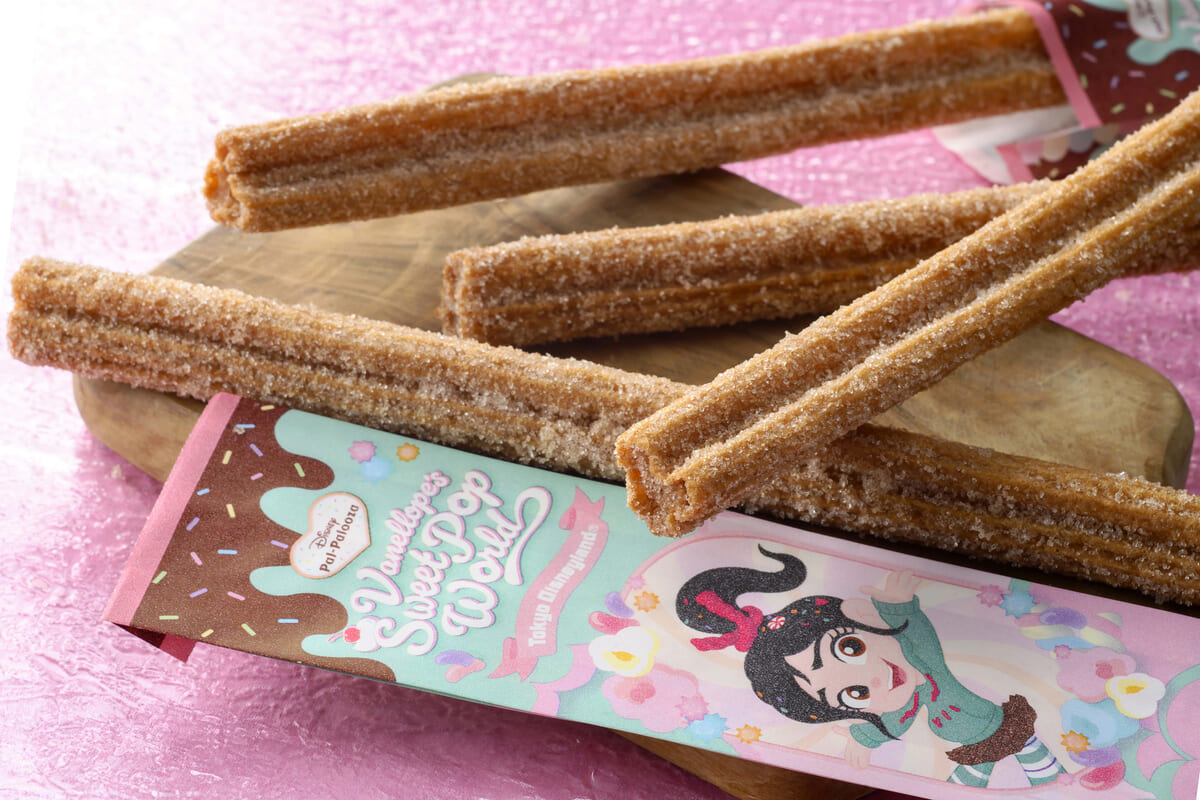 東京ディズニーランド「ディズニー・パルパルーザ“ヴァネロペのスウィーツ・ポップ・ワールド”」チュロス