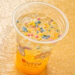 東京ディズニーシー「ダッフィー＆フレンズのファインド・ユア・ビューティフル・ブルー！」スパークリングドリンク（オレンジ＆ライチー）