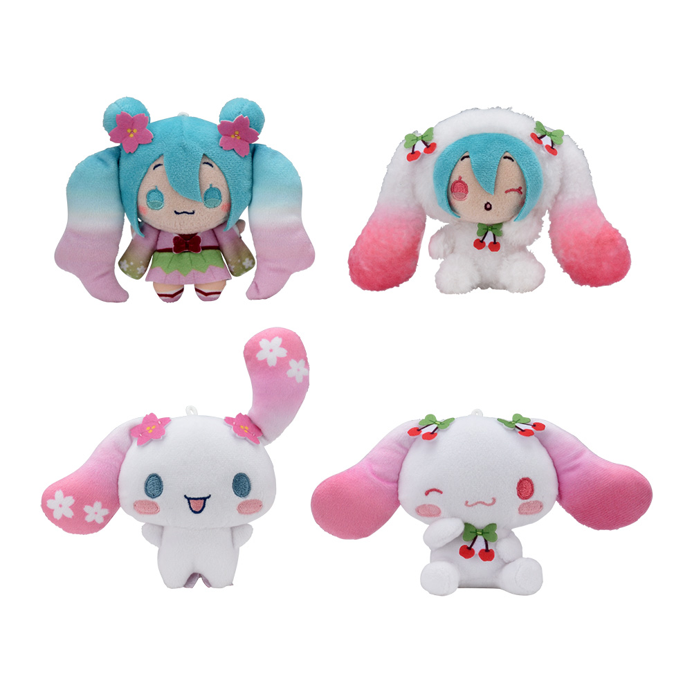 初音ミク×シナモロール　マスコット　桜Ver.