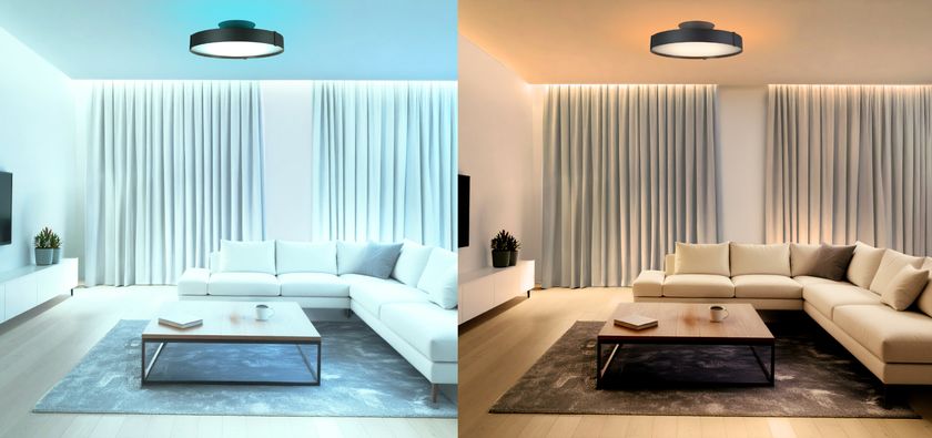 ホタルクス HotaluX AURA 間接照明 MARINE色 CANDLE色