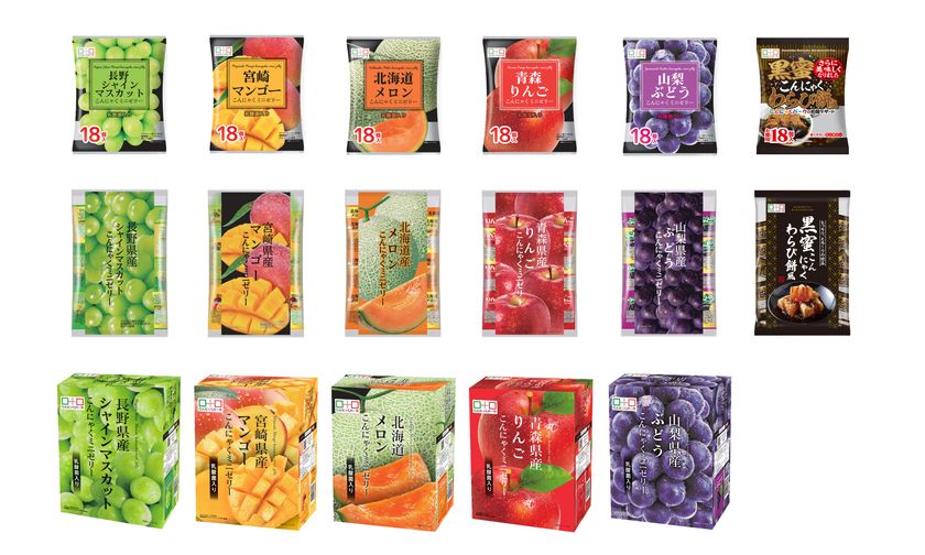 こんにゃくパーク ミニこんにゃくゼリー 17アイテム 個包装 国産果汁使用