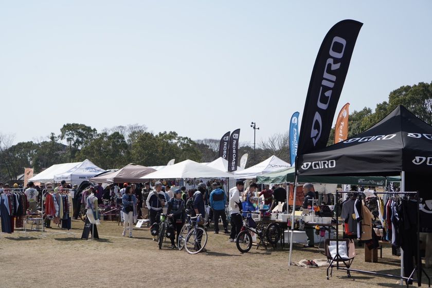 バイクランド マーケット出店風景