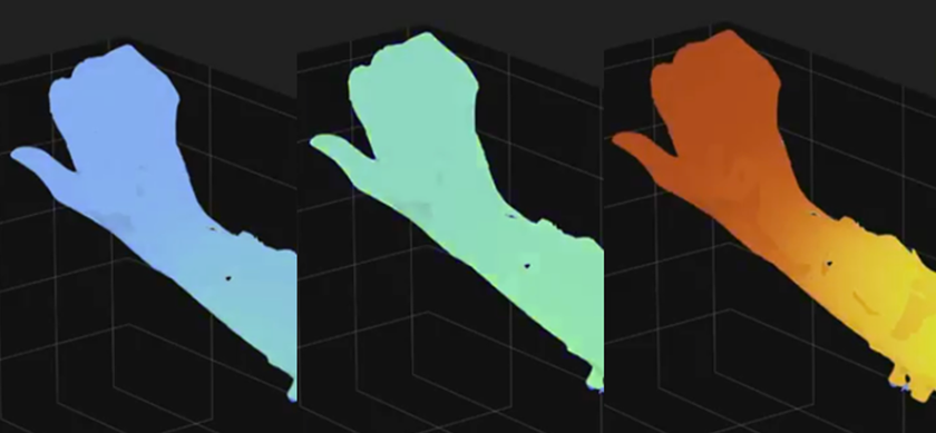 末梢循環モニタ 血流可視化 前腕