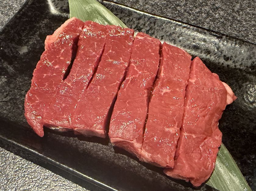 焼肉の虎 氷室熟成牛モモステーキ