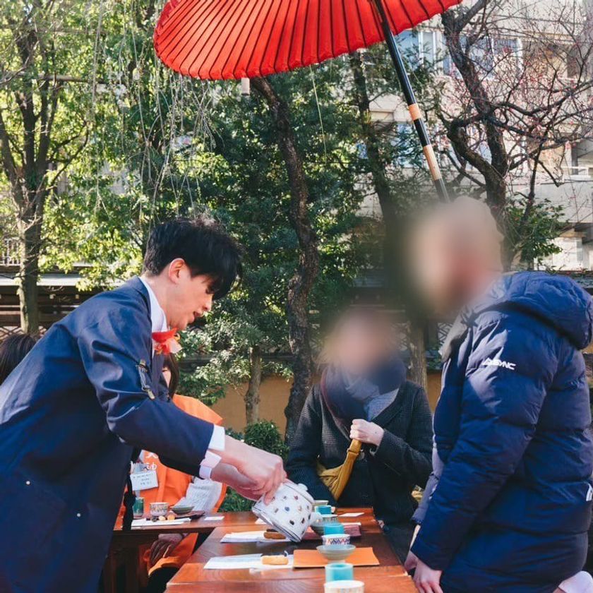 紅茶野点 湯島天神梅園