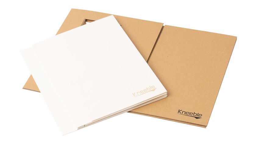 Kneeble 商品画像 ホワイト ブラウン