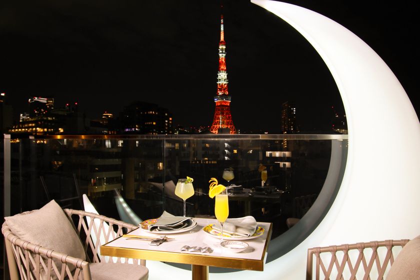 MOON FOREST 月林閣 テラス席 東京タワー眺望