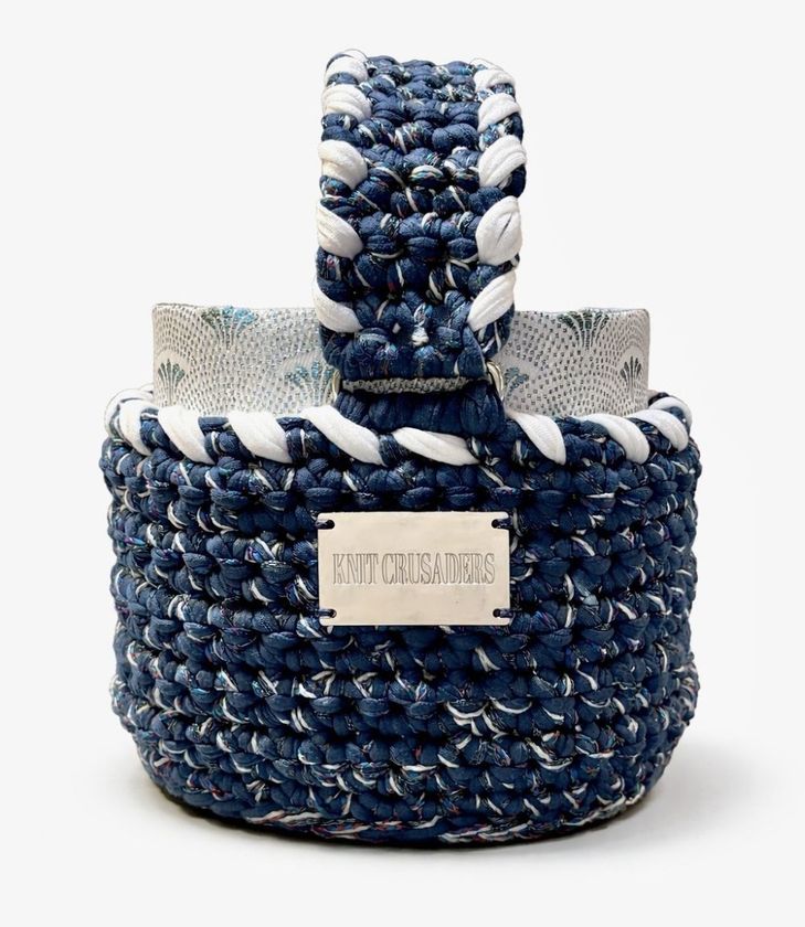 博多織 ニットバッグ 浅香有里氏デザイン