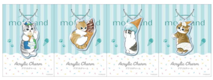 mofusand オリジナルアクリルチャーム 全4種