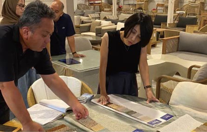 木材選定の様子