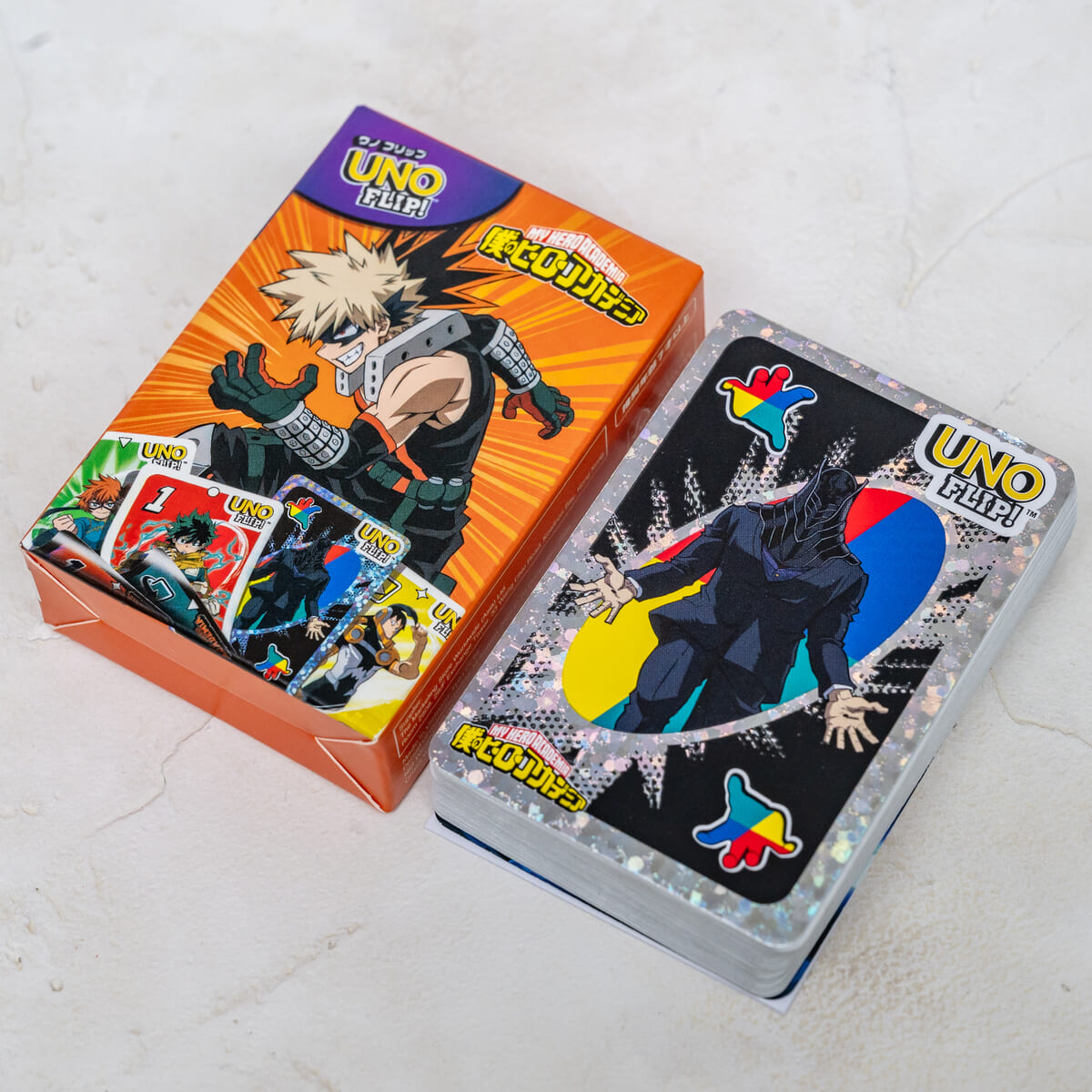 UNO フリップ 僕のヒーローアカデミア 爆豪 勝⼰(ばくごうかつき)