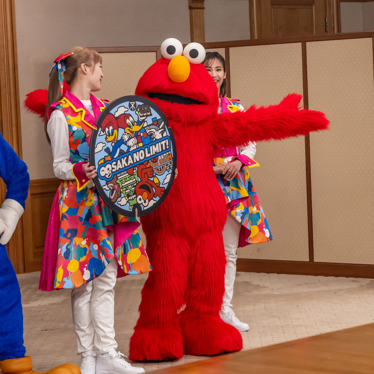 ユニバーサル・スタジオ・ジャパン＆大阪市「包括連携協定 締結式」レポート　エルモ