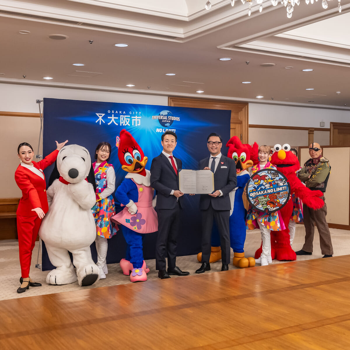 ユニバーサル・スタジオ・ジャパン＆大阪市「包括連携協定 締結式」レポート