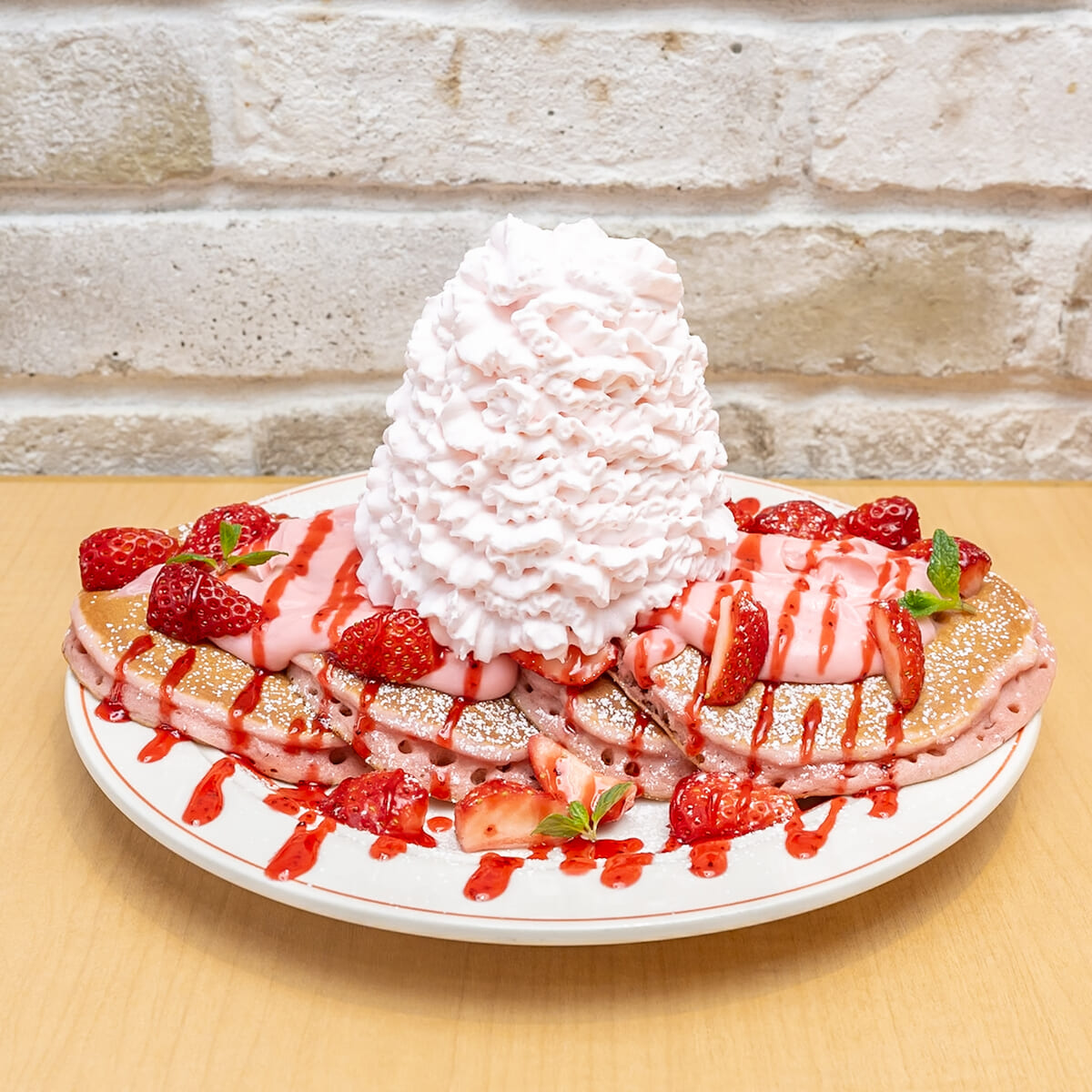 ストロベリークリームパンケーキ2