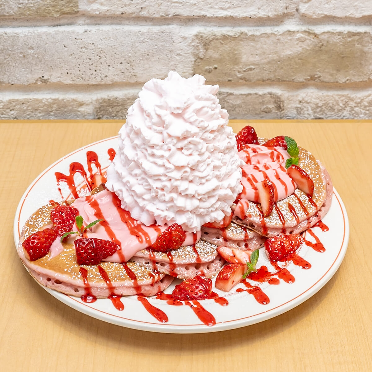 ストロベリークリームパンケーキ3