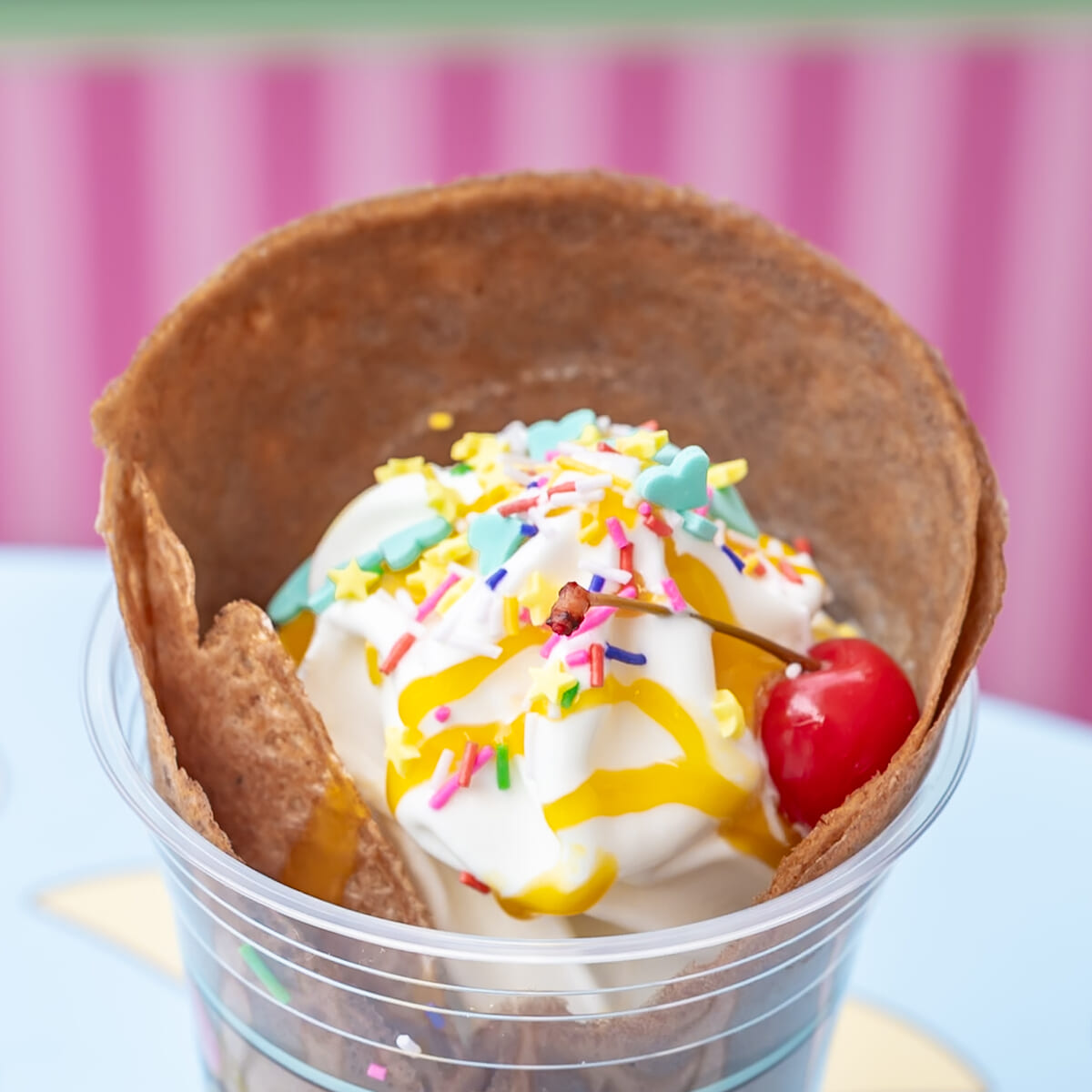 東京ディズニーランド「ディズニー・パルパルーザ“ヴァネロペのスウィーツ・ポップ・ワールド”」パルパルーザ・パルフェ 組み合わせ2