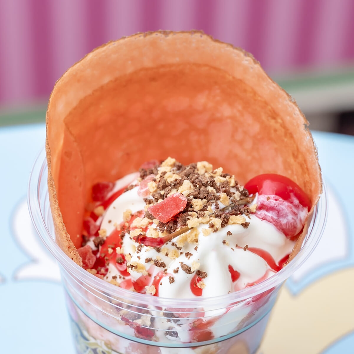 東京ディズニーランド「ディズニー・パルパルーザ“ヴァネロペのスウィーツ・ポップ・ワールド”」パルパルーザ・パルフェ 組み合わせ3