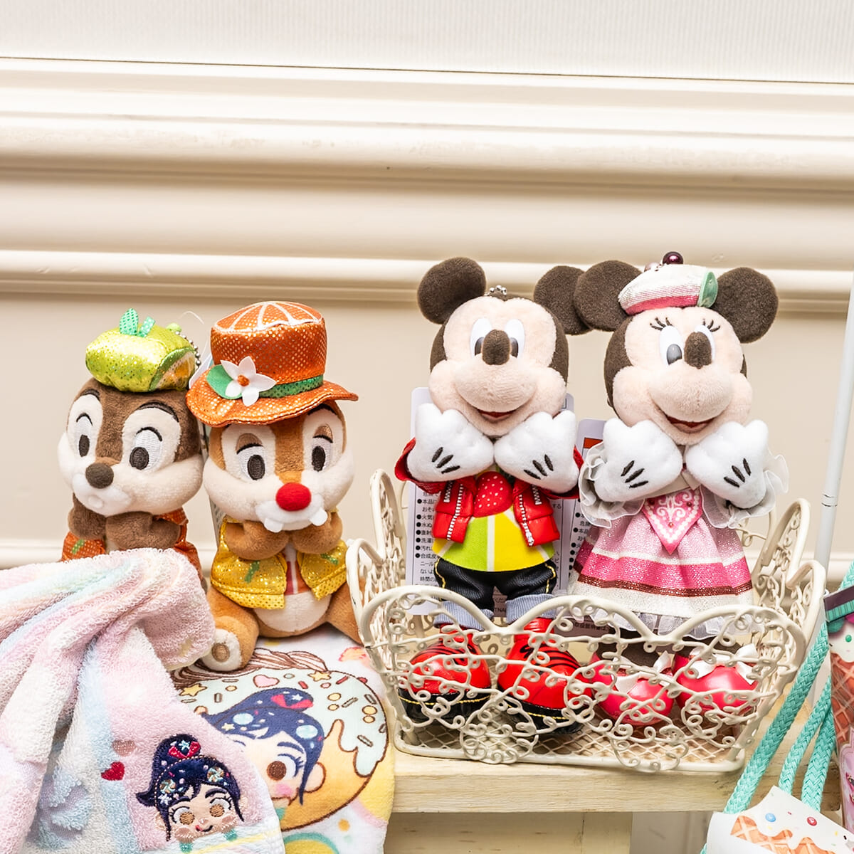 ぬいぐるみバッジ ミッキーマウス