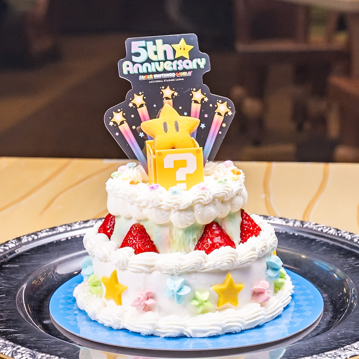 スーパー・ニンテンドー・ワールド・アニバーサリーケーキ（4名様分）2