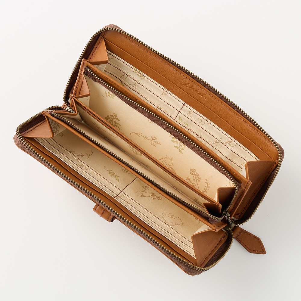 本革長財布 オープン時