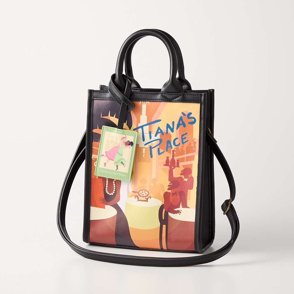 プリントショルダーバッグ プリンセスと魔法のキス