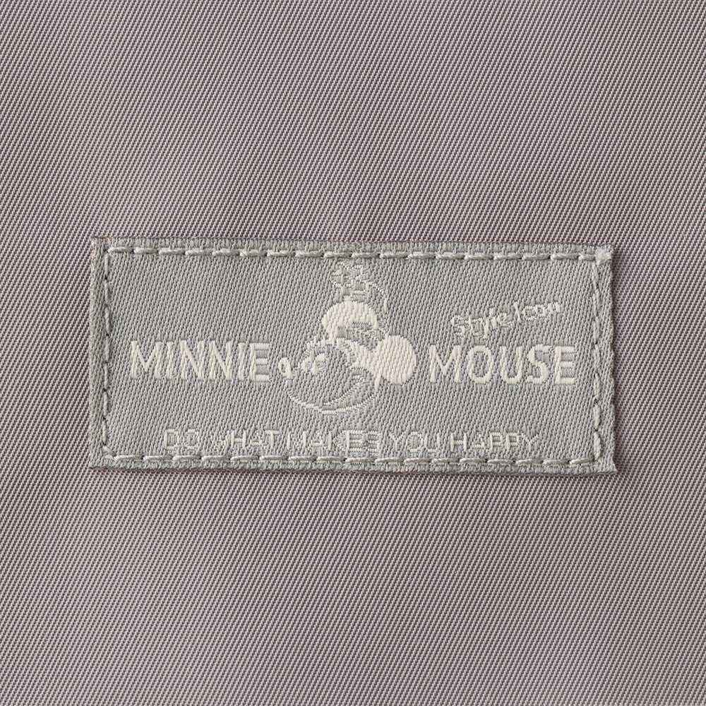 口がガバッと開いて身体にフィットするリュックサック ミニー デザインアップ