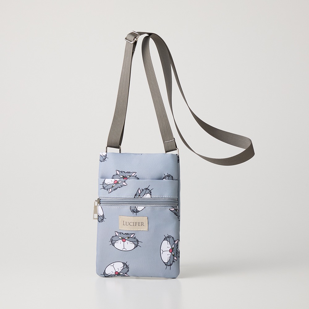 スマートフォン収納ポケット付きショルダーバッグ ルシファー