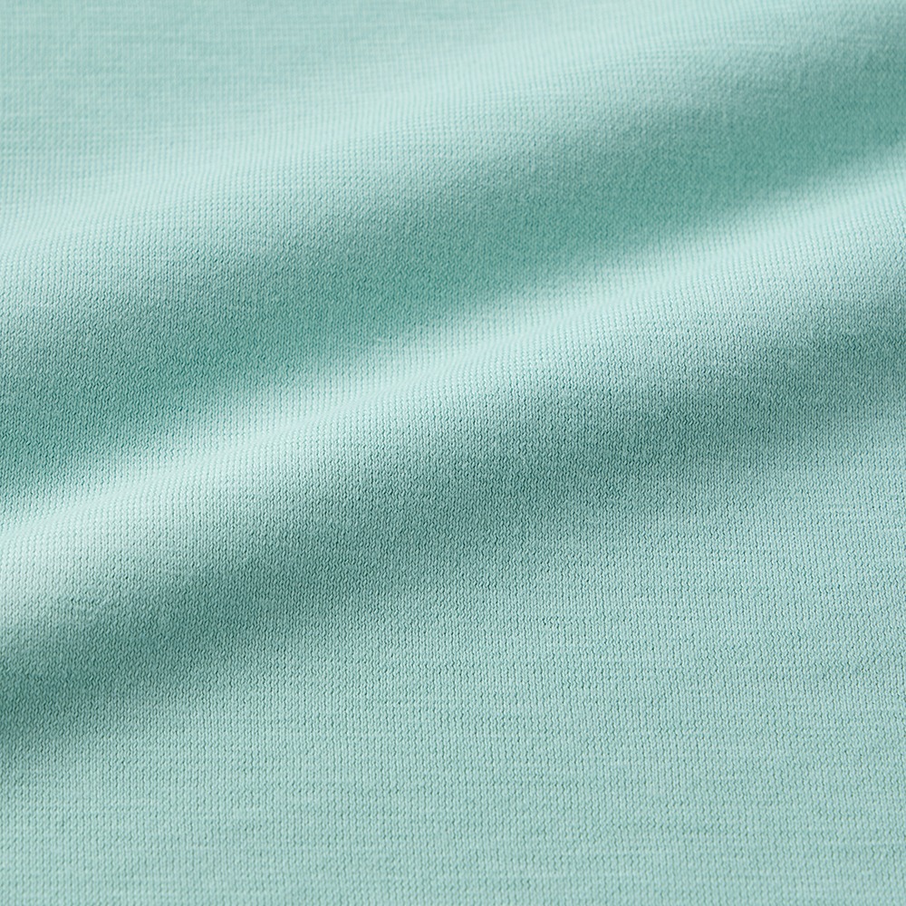 薄くて涼しい名札ココ半袖パフスリーブTシャツ　素材アップ