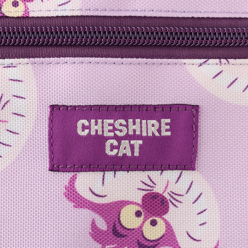 スマートフォン収納ポケット付きショルダーバッグ チェシャ猫 デザインアップ