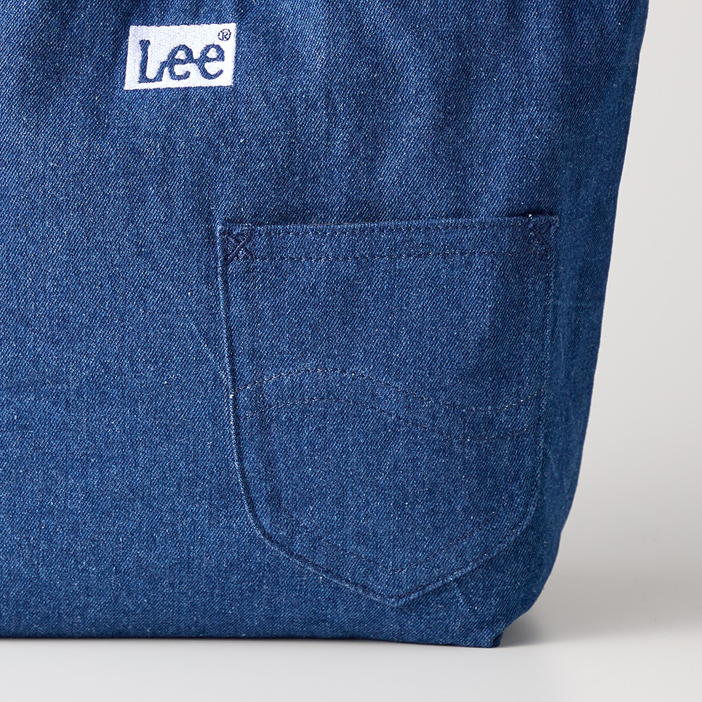 くったりデニム２WAYトートバッグ　デザインアップ